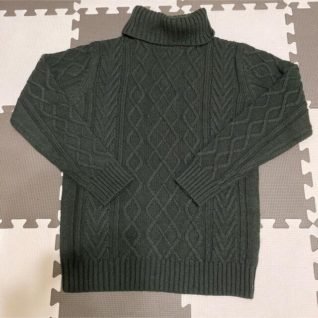 MEN'S BIGI(メンズビギ)のMEN'S BIGI メンズビギ　　ケーブルニット　タートルネック メンズのトップス(ニット/セーター)の商品写真