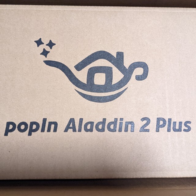 popin aladdin 2 plus　領収書付き スマホ/家電/カメラのテレビ/映像機器(プロジェクター)の商品写真