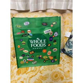 Whole Foods エコバック　スタンプ柄(エコバッグ)