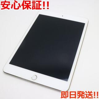 アップル(Apple)の超美品 SOFTBANK iPad mini 4 64GB ゴールド (タブレット)