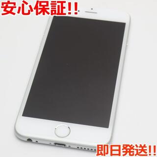 アイフォーン(iPhone)の超美品 DoCoMo iPhone6 16GB シルバー 白ロム(スマートフォン本体)