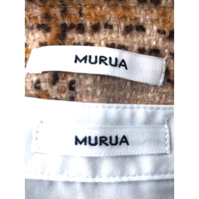 MURUA(ムルーア) ルーズベストシャツワンピース レディース トップス