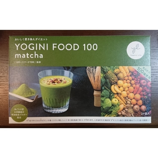 Yoganic Life ヨギーニフード 100 抹茶1箱21袋 | mawadgroup.com