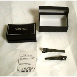 ◆BURBERRY black label タイピン 中古品 2個(その他)