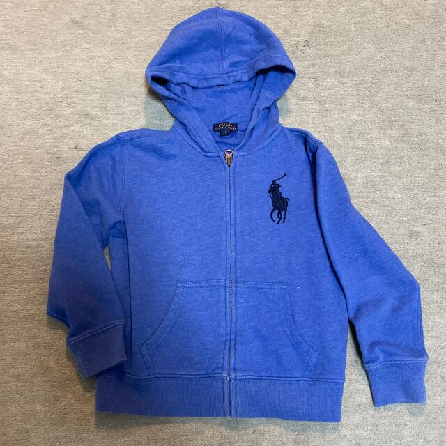 POLO RALPH LAUREN(ポロラルフローレン)のラルフローレン　パーカー　サイズ5 キッズ/ベビー/マタニティのキッズ服男の子用(90cm~)(ジャケット/上着)の商品写真