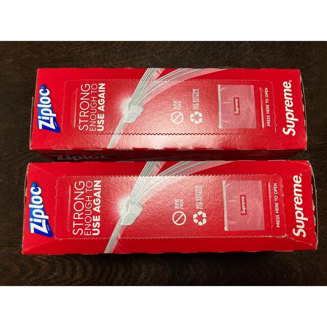 Supreme Ziploc シュプリーム ジップロック 2箱 | thebasehealth.com.au