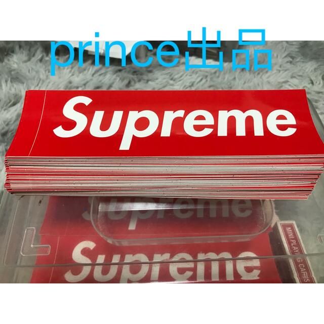 Supreme box logo sticker 100枚