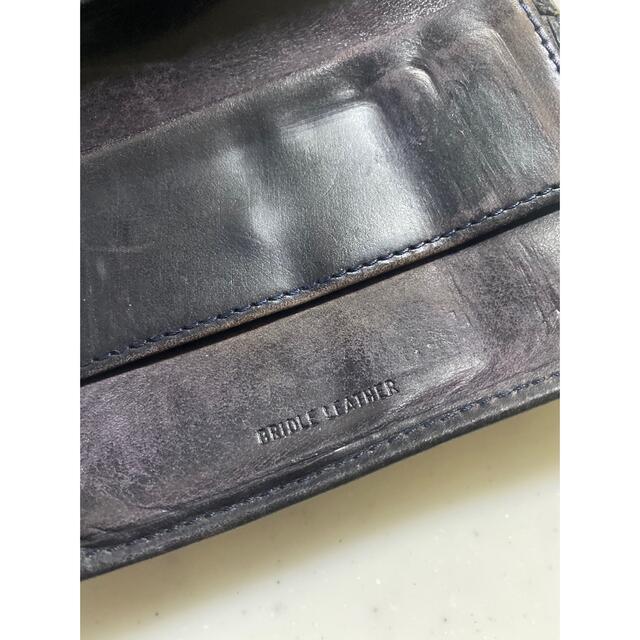 WHITEHOUSE COX(ホワイトハウスコックス)のWhitehouse cox 三つ折り財布 ネイビー メンズのファッション小物(折り財布)の商品写真