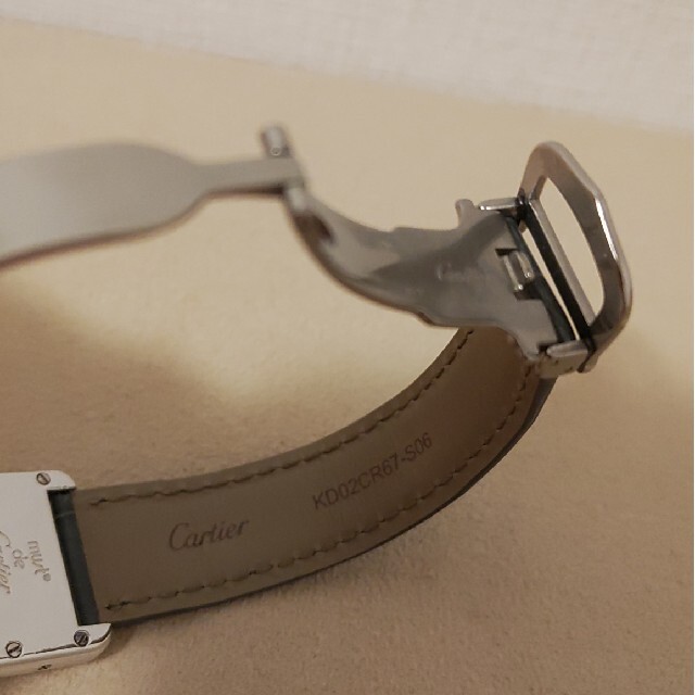 Cartier(カルティエ)のカルティエ マストタンク クォーツ アラビア数字 レディース レディースのファッション小物(腕時計)の商品写真