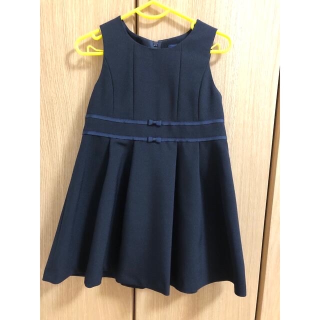 CHOPIN 幼稚園受験 100cm 2点セットフォーマル ワンピース ブラウス キッズ/ベビー/マタニティのキッズ服女の子用(90cm~)(ドレス/フォーマル)の商品写真