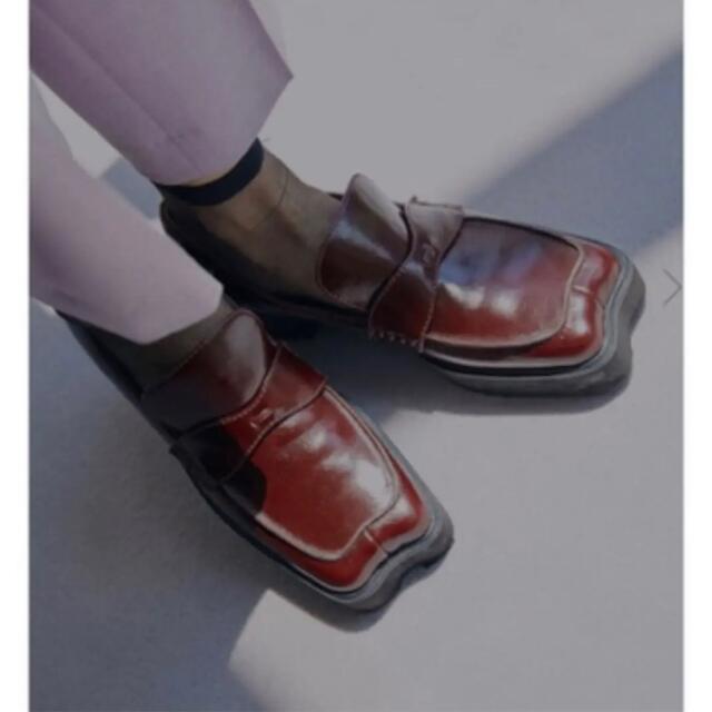 Ameri VINTAGE(アメリヴィンテージ)のWAVE CUTTING PLATFORM LOAFER レディースの靴/シューズ(ローファー/革靴)の商品写真