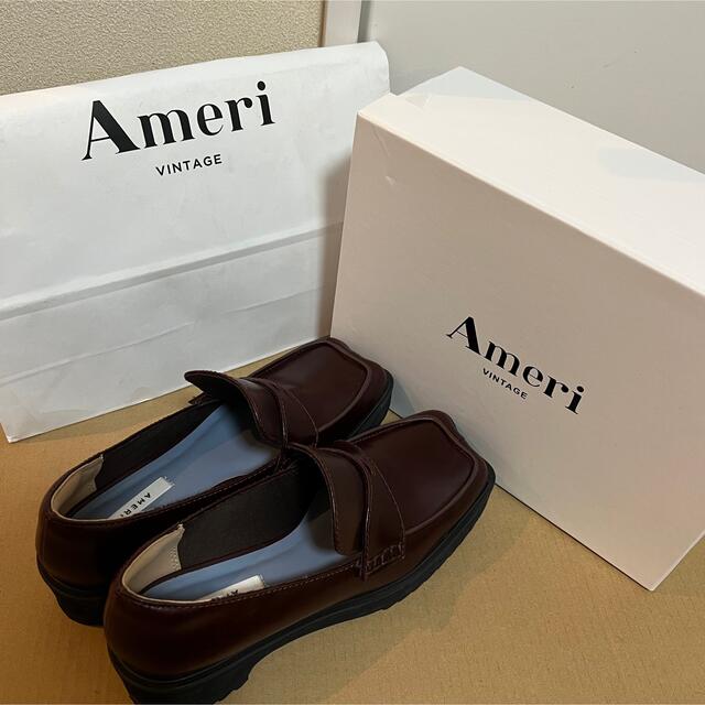 Ameri VINTAGE(アメリヴィンテージ)のWAVE CUTTING PLATFORM LOAFER レディースの靴/シューズ(ローファー/革靴)の商品写真