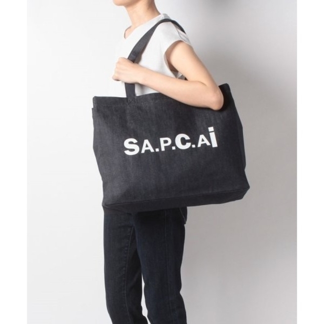 新品未使用】sacai × A.P.Cリバーシブルトートバッグ - トートバッグ