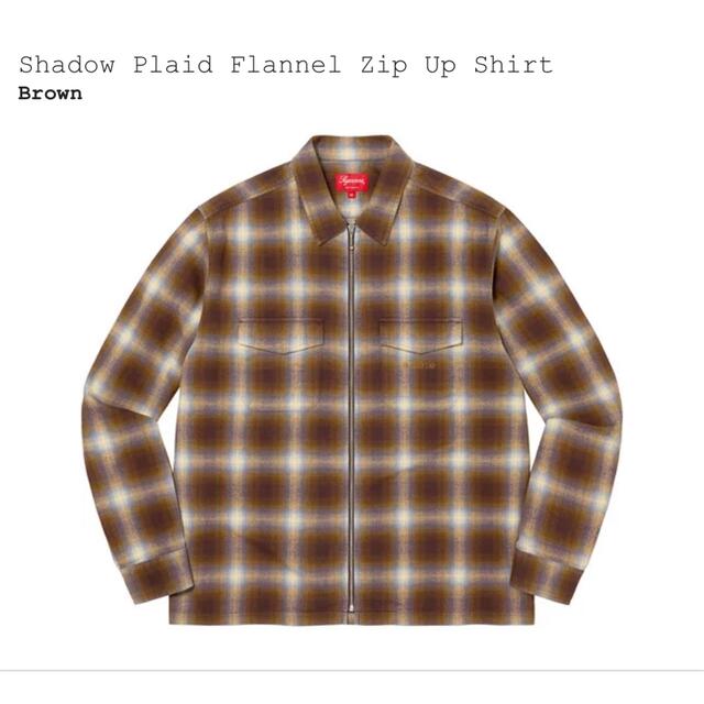 Supreme Shadow Plaid Flannel ZipUp Sサイズ 【代引き不可】 50%割引