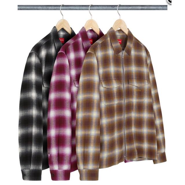 Sサイズ Supreme Shadow Plaid Flannel Shirt