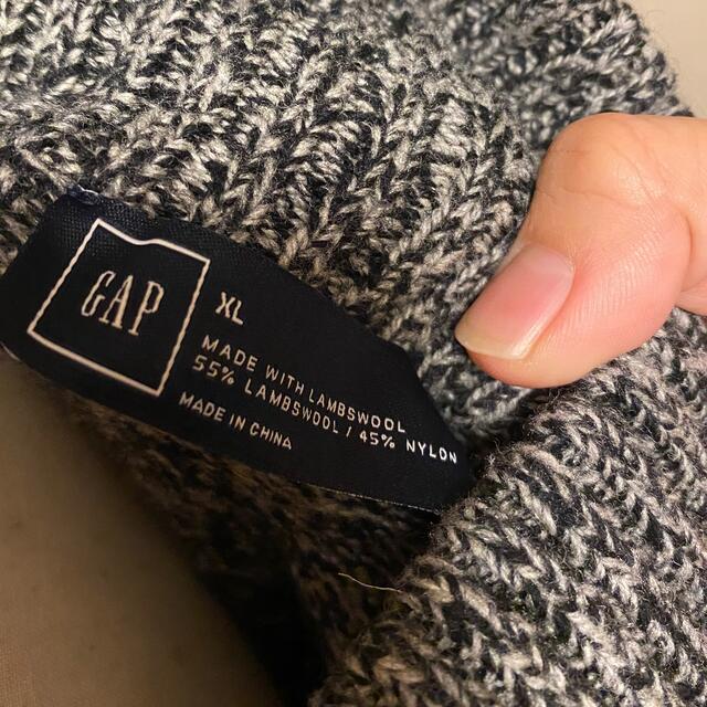 GAP(ギャップ)のギャップ　GAP 長袖　セーター　ラムウール　XL メンズ　大きい服　綺麗目　 メンズのトップス(ニット/セーター)の商品写真