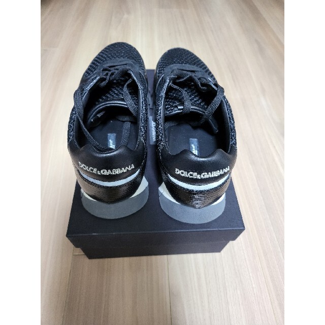 【美品】DOLCE&GABBANA ドルガバ シャークソール スニーカー 黒