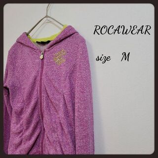 ★ROCA WEAR★ロカウェア★ホルターネックトップス★金ロゴ★パープル