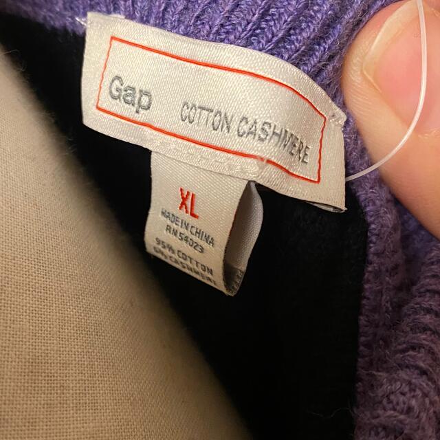 GAP(ギャップ)のギャップ　GAP 長袖　セーター　コットン　カシミヤ　XL メンズ定価5900円 メンズのトップス(ニット/セーター)の商品写真