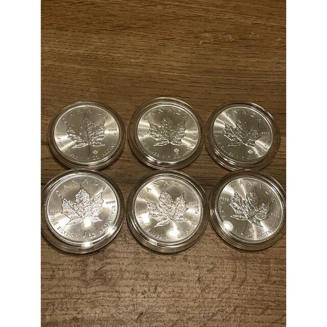 メイプルリーフ銀貨 6枚セット | www.tspea.org