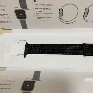 アップルウォッチ(Apple Watch)のApple Watch 44mm Black Nike Sport Loop(その他)