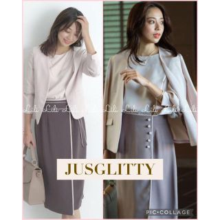 ジャスグリッティー(JUSGLITTY)のJUSGLITTY 21AW ウォッシャブルジャケット　ジャスグリッティー(ノーカラージャケット)