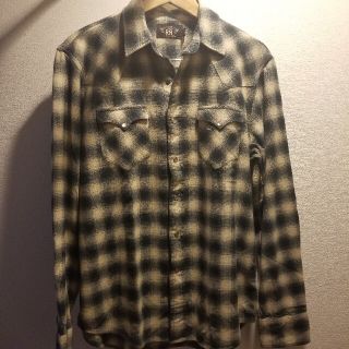 RRL - RRL オンブレチェックシャツ Lサイズ グランメゾン東京 木村拓哉