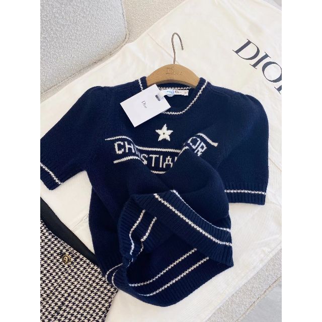 CHRISTIAN DIOR ショートスリーブ セーター - coastalcareeracademy.com