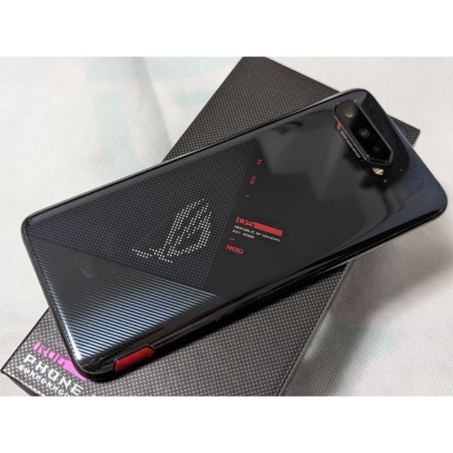 国内版 ROG Phone 5s 12/256GB ブラック 純正クーラー付き