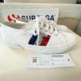 スペルガ(SUPERGA)の【新品未使用】イタリア・スペルガキャンバススニーカー(スニーカー)