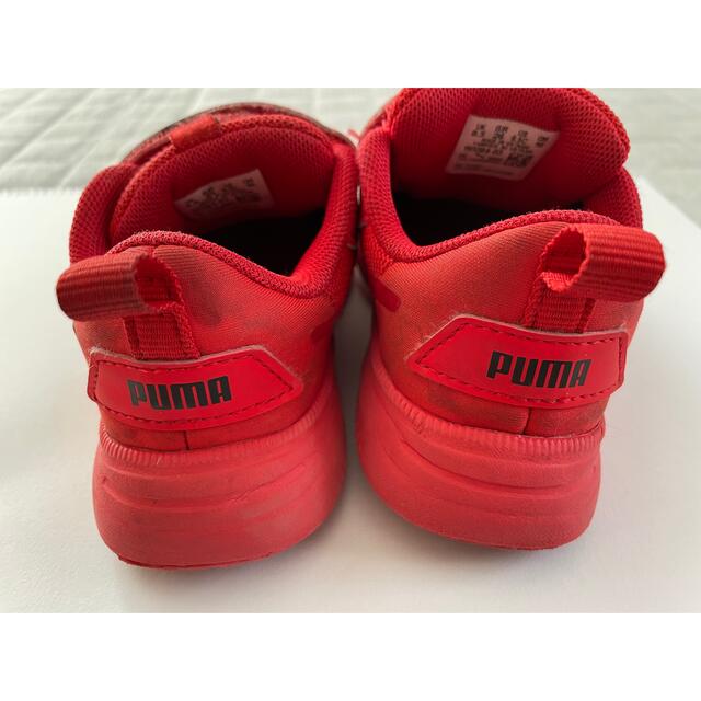 PUMA(プーマ)のPUMA スニーカー　赤　16cm キッズ/ベビー/マタニティのキッズ靴/シューズ(15cm~)(スニーカー)の商品写真