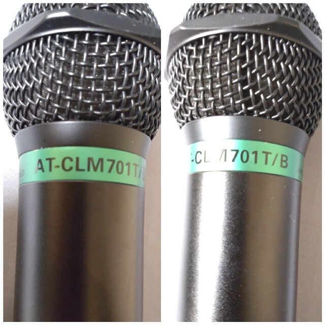 カラオケ マイク/オーディオテクニカ 赤外線マイク AT-CLM701T/B 楽器のレコーディング/PA機器(マイク)の商品写真