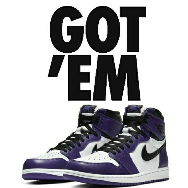 NIKE AIR JORDAN 1 High OG "Court Purple