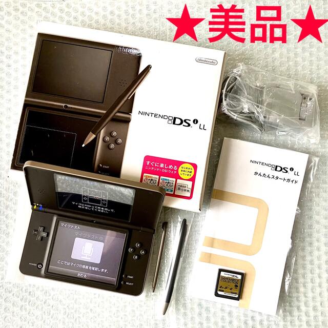 ニンテンドーDS - 【箱付付属品完備】ニンテンドー DSi LL ダーク ...