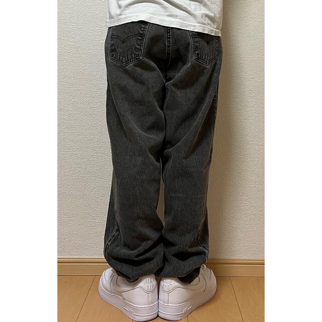 90s Levi's リーバイス 560 ブラックデニム バギージーンズ W32