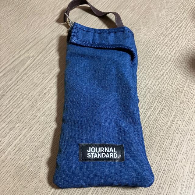 JOURNAL STANDARD(ジャーナルスタンダード)のJOURNAL STANDARDデニム調ポーチ エンタメ/ホビーのコレクション(ノベルティグッズ)の商品写真