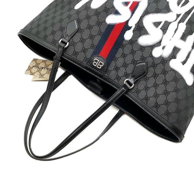 BALENCIAGA - 未使用 バレンシアガ グッチ コラボ トートバッグ BALENCIAGA - 未使用 バレンシアガ グッチ コラボ トートバッグ