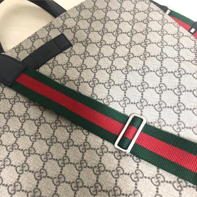 Gucci(グッチ)の本日11.2限定価格 GUCCI グッチ GGスプリーム 2WAY トートバッグ メンズのバッグ(トートバッグ)の商品写真