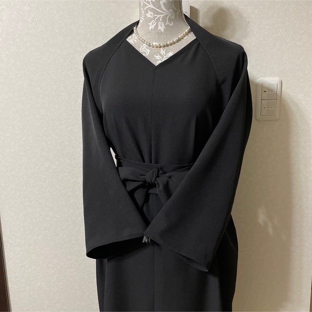新品 シルク☆着物リメイク フォーマルドレス ロングワンピース