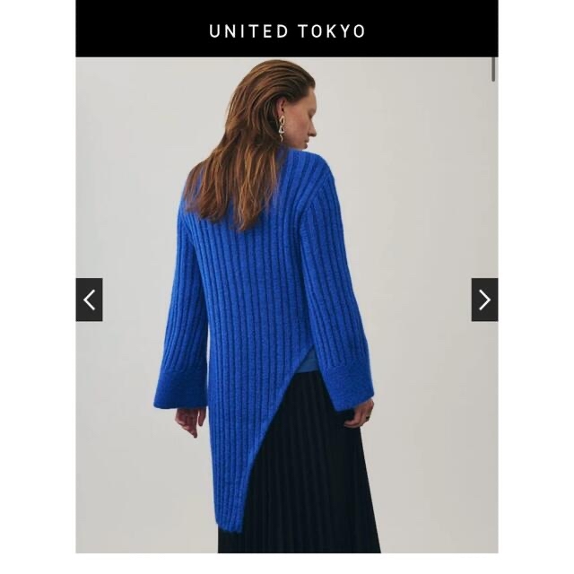 BEAUTY&YOUTH UNITED ARROWS(ビューティアンドユースユナイテッドアローズ)のunitedtokyo ニット レディースのトップス(ニット/セーター)の商品写真