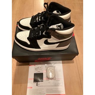 ナイキ(NIKE)のNIKE AIR JORDAN1 ダークモカ　ナイキ エアジョーダン1 28.5(スニーカー)