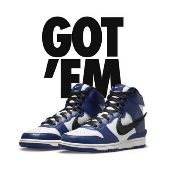 AMBUSH × NIKE DUNK HIGH DEEP ROYAL新品未使用購入先