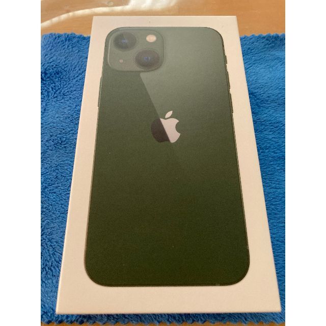 【本物新品保証】 iPhone - Apple 13 専用ケース付き 美品 256GB グリーン mini スマートフォン本体