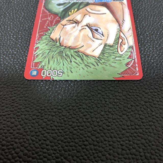 ONE PIECE(ワンピース)のゾロ　リーダー　パラレル　即発送 エンタメ/ホビーのトレーディングカード(シングルカード)の商品写真