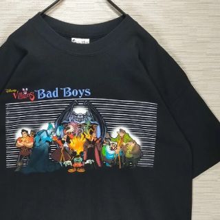 ディズニー(Disney)のDisney 3XL バッドボーイズ ヴィランズ Bad Boyz Tシャツ(Tシャツ(半袖/袖なし))