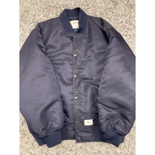 Lサイズ　21aw Wtaps TEAM JACKET NYLON TWILL