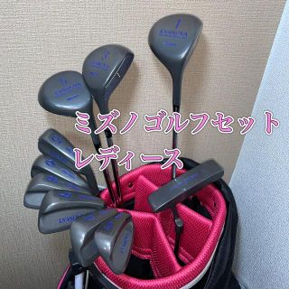 ミズノ(MIZUNO)の【初心者向け】EVANOVA レディース　ゴルフセット(クラブ)