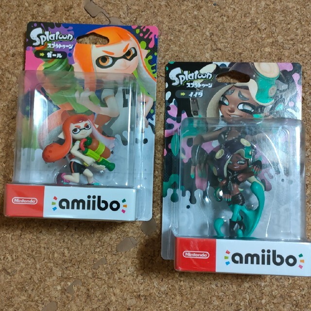 【新品未開封】スプラトゥーン amiibo オレンジガール　イイダ