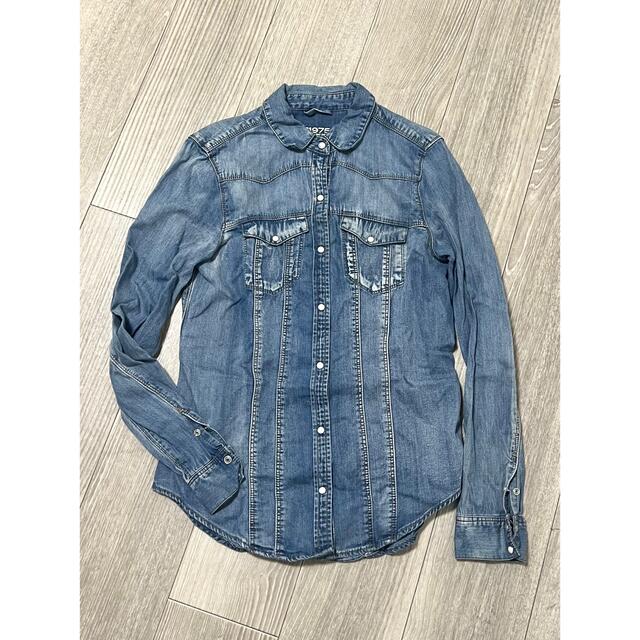 ZARA(ザラ)のZARA デニムシャツ メンズのトップス(シャツ)の商品写真