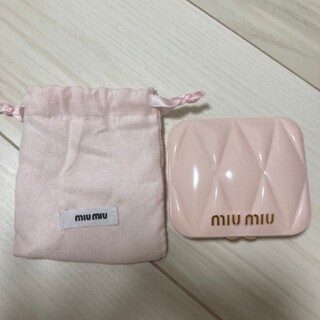 ミュウミュウ(miumiu)のmiumiu ノベルティ ミラー(ミラー)